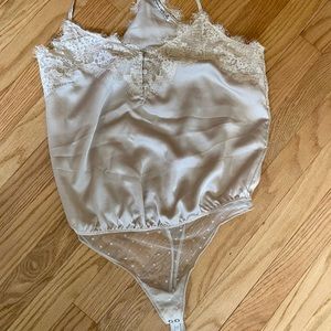 A&F Lace Cami Bodysuit